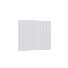 Kitchen Cabinet Distributors Shaker White Bead Board - 48" W x 42" H x 0.25" D