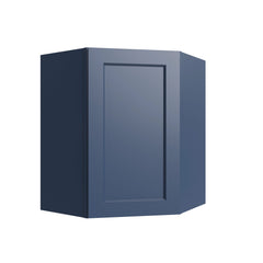 Kitchen Cabinet Distributors Brooklyn Midnight Corner Wall Cabinet - 27" W x 42" H