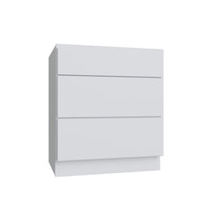 Kitchen Cabinet Distributors Shaker White Slab Drawer Base Cabinet - 15" W