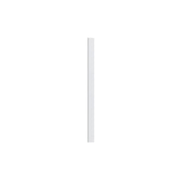 Kitchen Cabinet Distributors Shaker White Overlay Filler - 2.5” W x 34.75” H