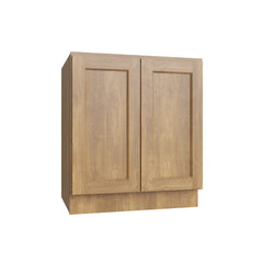 Kitchen Cabinet Distributors Brooklyn Fawn Full Height Double Door Base Cabinet - 30" W