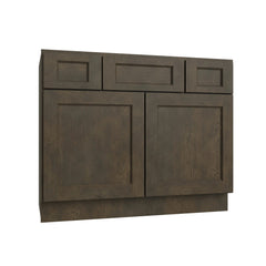 Kitchen Cabinet Distributors Brooklyn Slate Vanity Sink Base - 48" W