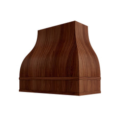 Kitchen Cabinet Distributors Oslo Classic Walnut Bell with Flat Trim - 42" W x 48" H