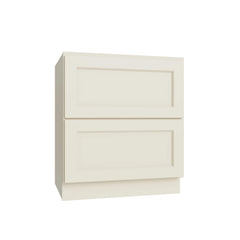 Kitchen Cabinet Distributors Brooklyn Pearl 2 Drawer Base Cabinet - 36" W