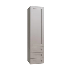 Kitchen Cabinet Distributors Shaker Sand Wall Twr w/ 3 Drws - 15" W x 54" H x 14.5" D
