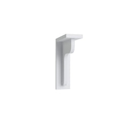 Kitchen Cabinet Distributors Shaker White Basic Medium Corbel - 10.5" H