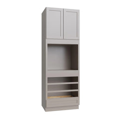Kitchen Cabinet Distributors Shaker Sand Oven Cabinet - 33" W x 96" H