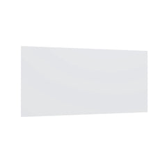Kitchen Cabinet Distributors Shaker White Back Panel (Long Grain) - 48" W x 96" H