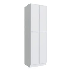 Kitchen Cabinet Distributors Oslo White Pantry - 24" W x 96" H