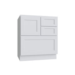 Kitchen Cabinet Distributors Brooklyn White Cooking Center Base Cabinet - 30" W