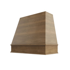 Kitchen Cabinet Distributors Brooklyn Fawn Tapered Hood Classic Trim - 36" W x 36" H