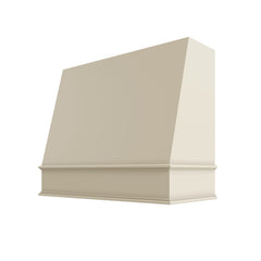 Kitchen Cabinet Distributors Brooklyn Pearl Angled Hood Classic Trim - 42" W x 48" H