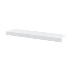 Kitchen Cabinet Distributors Brooklyn White Floating Shelf - 12" D x 48" W