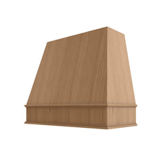 Kitchen Cabinet Distributors Oslo Oak Tapered Hood Classic Trim - 36" W x 48" H