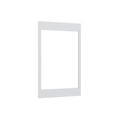 Kitchen Cabinet Distributors Shaker White Oven Cabinet Overlay Panel - 33" W x 55" H
