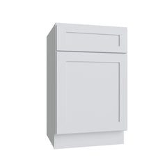 Kitchen Cabinet Distributors Shaker White 5PC Vanity - 21" W