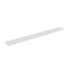 Kitchen Cabinet Distributors Shaker White Shelf - 96" W x 12" D
