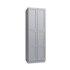 Kitchen Cabinet Distributors Brooklyn Gray Pantry - 24" W x 96" H