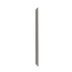 Kitchen Cabinet Distributors Shaker Sand Book Case End - 1.5" W x 96" H x 15" D