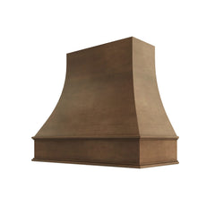 Kitchen Cabinet Distributors Shaker Kodiak Curved Hood Classic Trim - 42" W x 48" H