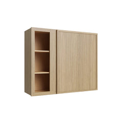 Kitchen Cabinet Distributors Oslo Oak Blind Wall Cabinet - 36" W x 30" H