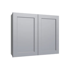 Kitchen Cabinet Distributors Brooklyn Gray Double Door Wall Cabinet - 30" W x 42" H