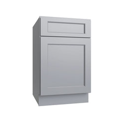 Kitchen Cabinet Distributors Brooklyn Gray Single Door Standard Base Cabinet - 18" W