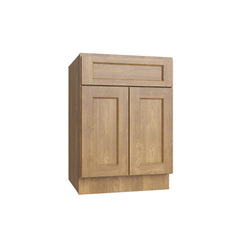 Kitchen Cabinet Distributors Brooklyn Fawn Double Door Standard Base Cabinet - 24" W