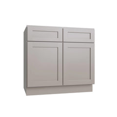 Kitchen Cabinet Distributors Shaker Sand Double Door Standard Base Cabinet - 39" W