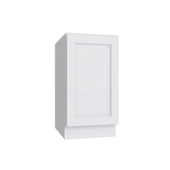 Kitchen Cabinet Distributors Brooklyn White Full Height Single Door Base Cabinet - 18" W