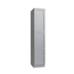 Kitchen Cabinet Distributors Brooklyn Gray Pantry - 18" W x 90" H