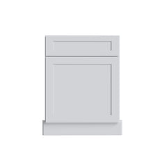 Kitchen Cabinet Distributors Shaker White 5PC Corner Sink Front for 42" Space - 27"W