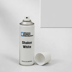 Kitchen Cabinet Distributors Shaker White Spray Can