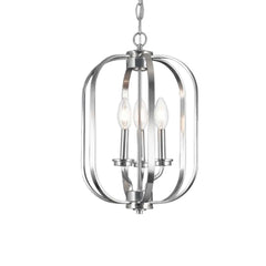 Victoria Series 3-Light Small Entry Cage - NK