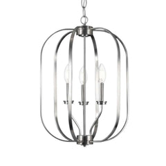 Victoria Series 3-Light Medium Entry Cage - NK