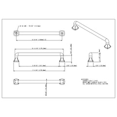 Griffin 160 mm Center-to-Center Bar Pull