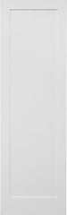 18 in x 96 in White Shaker 1-Panel Solid Core Primed MDF Interior Door Slab