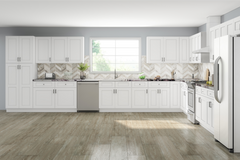 18 X 18 Fabuwood Allure Galaxy Frost Kitchen