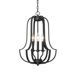 Lexington 3-Light Entry Cage - MB