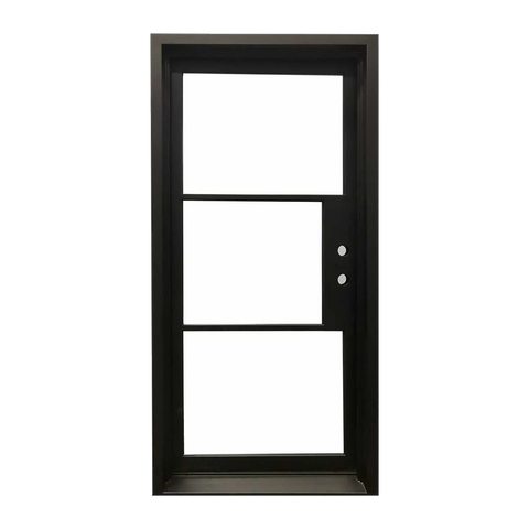 2/8x6/8 Wrought Iron Prehung Front Door