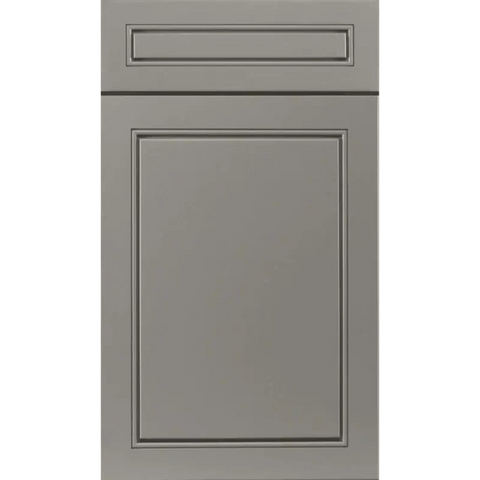 J&K Transitional K3 Greige Recessed Panel Grey Door Sample