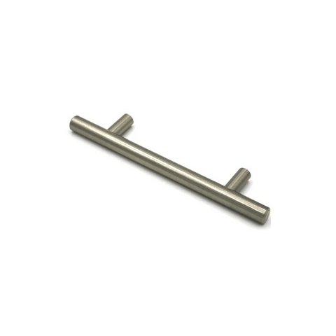 3-3/4 in Round Cabinet Pull in Satin Nickel