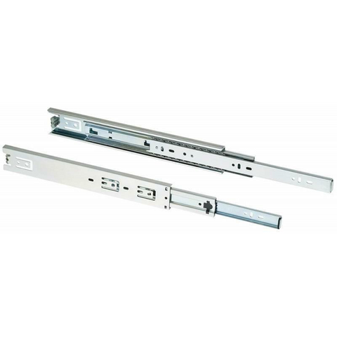 24" Heavy Duty 100 lb Full Extension Ball Bearing Drawer Slide Pair