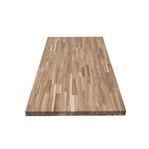 Unfinished Acacia 8 ft. L x 25 in. D x 1.5 in. T Butcher Block Countertop