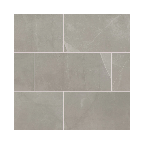 MS International Sande Grey 24x48 Polished Rectified Porcelain Floor and Wall Tile | $3.29 sq. ft.