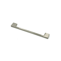6-1/4 in Flat Cabinet Pull in Satin Nickel