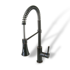 Ultra Euro Series Spring Kitchen Faucet - Oil Rubbed Bronze