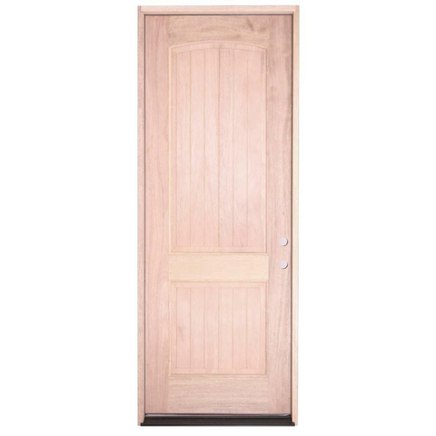 3/0x8/0 Grove 2 Panel Exterior Mahogany Prehung Door