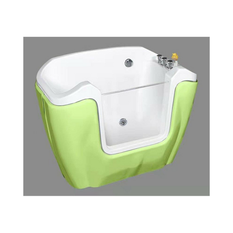 Green Bathtub for Pets