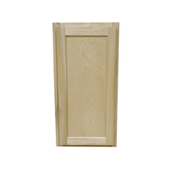 Kitchen Wall Cabinet | Unfinished Poplar | Shaker Style | 18x30x12 in.